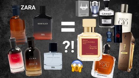 zara parfum dupe liste herren